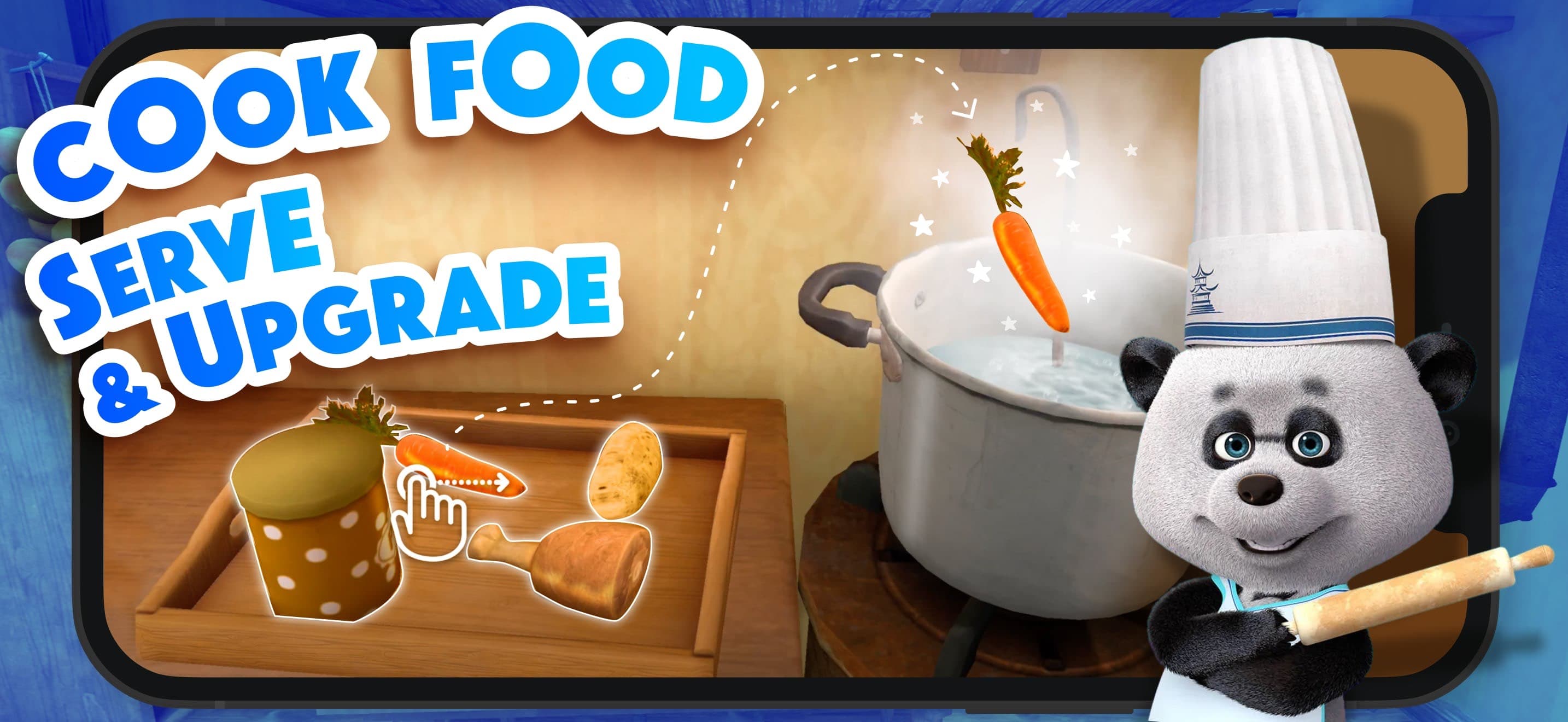 Masha and the Bear: Cook food screenshot 1 - screenshot