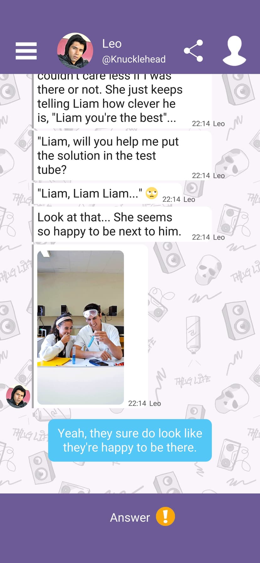 Hey Love Tim: Chat Story screenshot 5 - screenshot