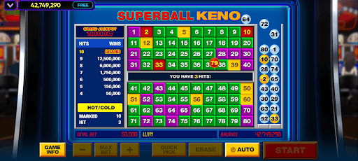Vegas Keno screenshot 1 - screenshot