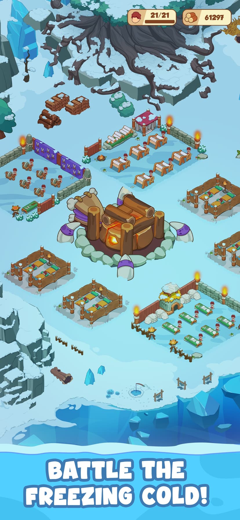 Icy Village: Survival Idle screenshot 10 - screenshot