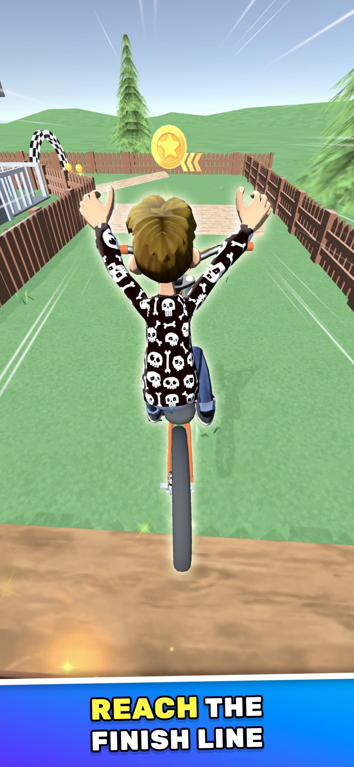 Biker Challenge 3D screenshot 1 - screenshot