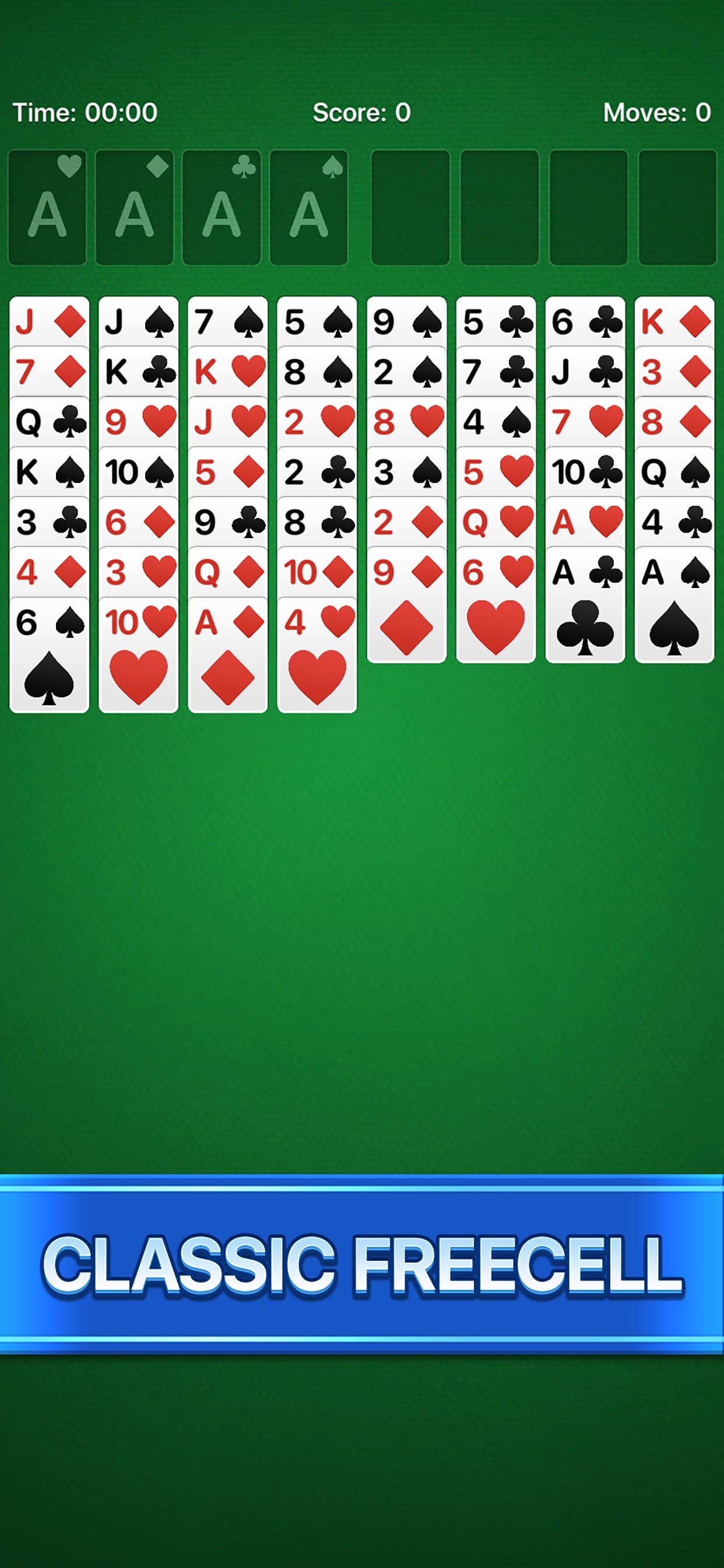 Freecell Solitaire Calm screenshot 1 - screenshot