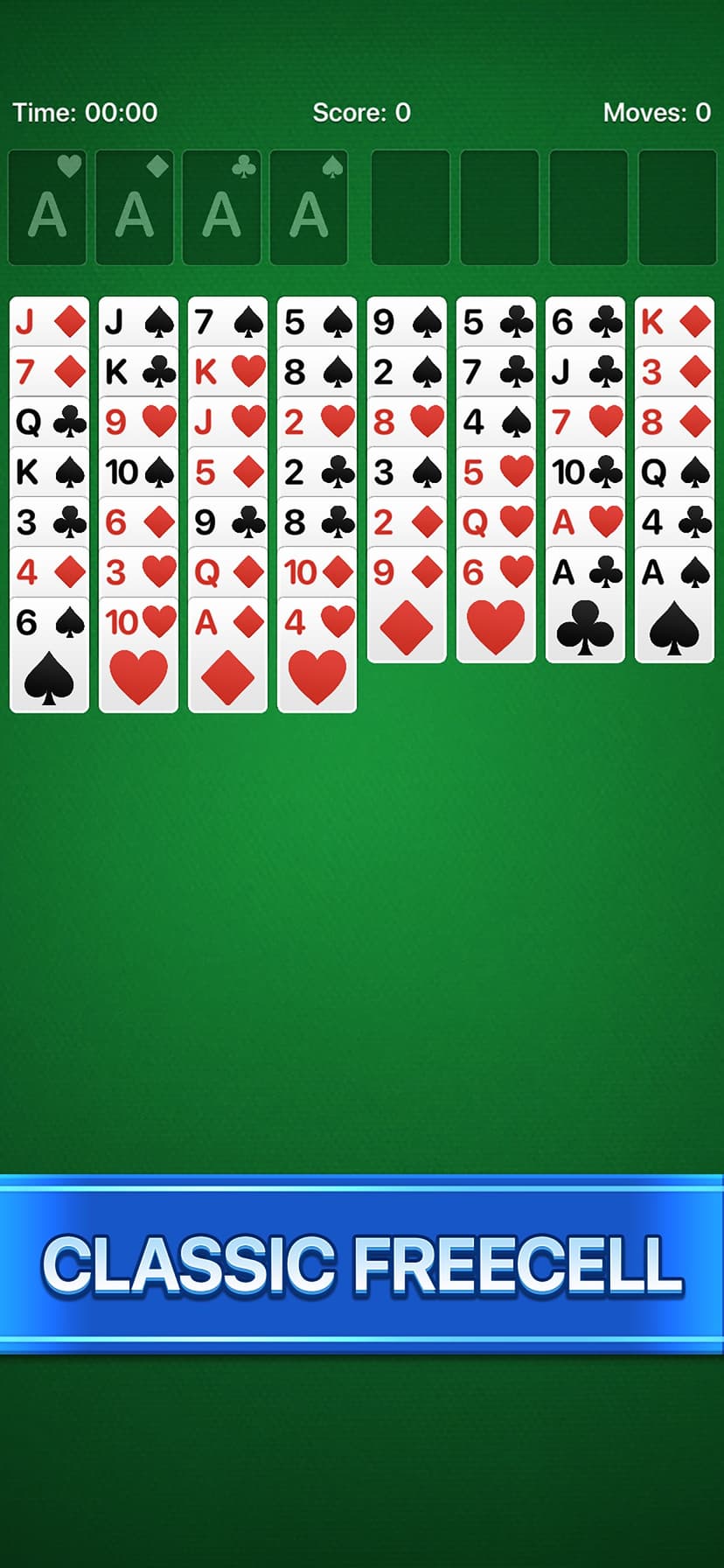 Freecell Solitaire Calm screenshot 1 - screenshot