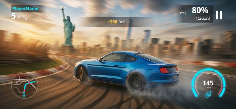 Nitro Rush: Car Racing Game screenshot 2 - screenshot