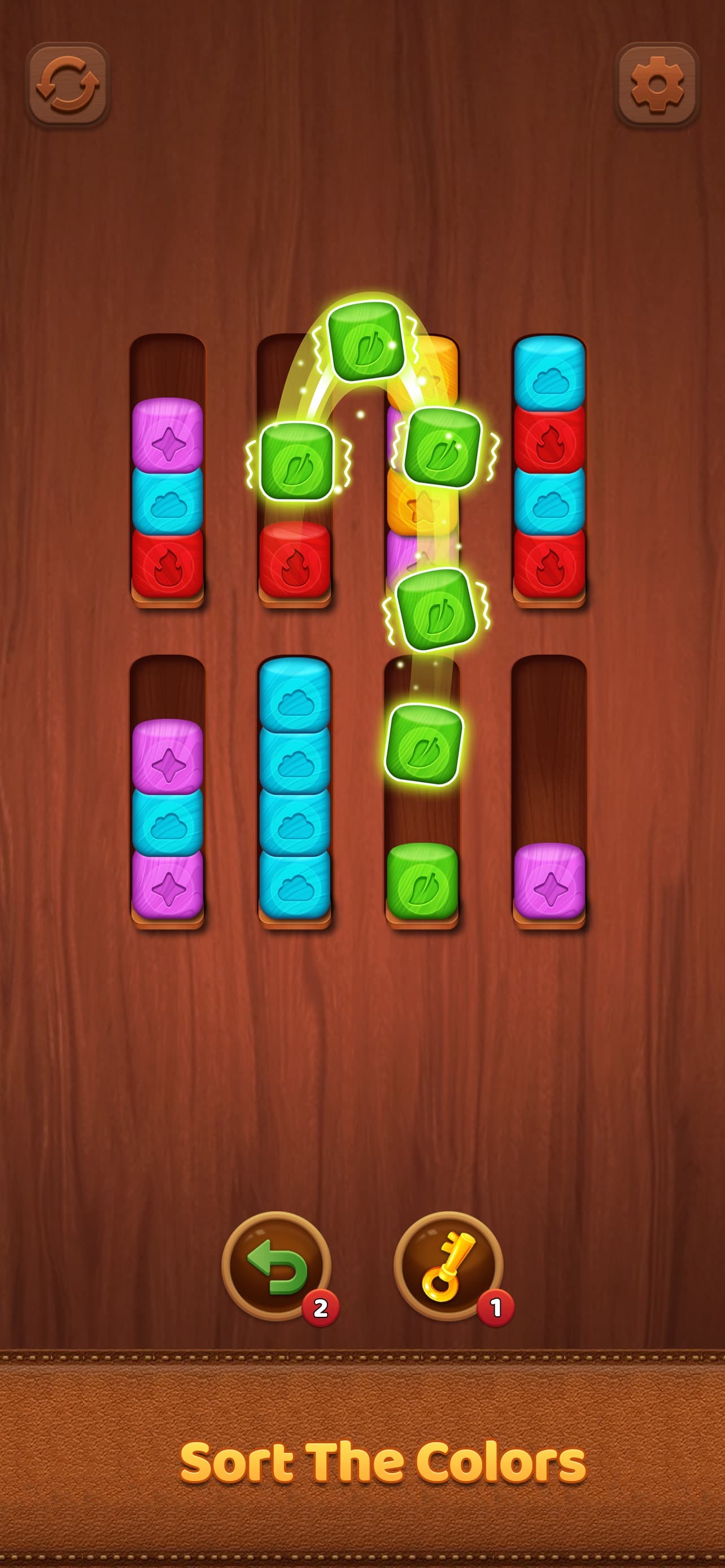 Woody Sort! screenshot 1 - screenshot