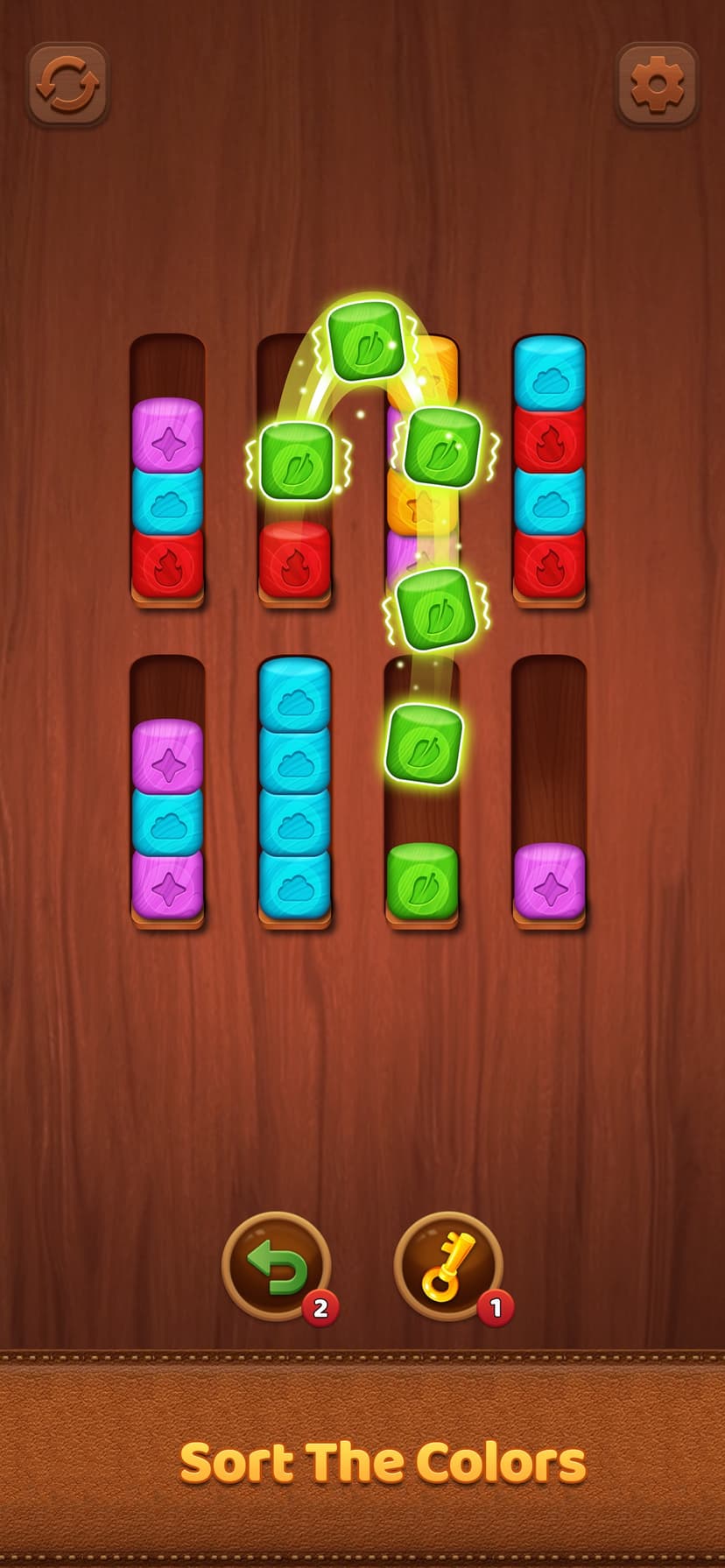 Woody Sort! screenshot 1 - screenshot