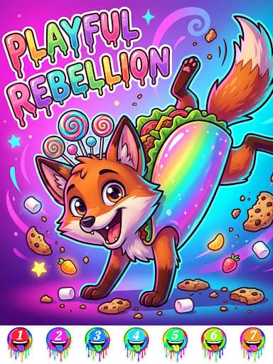 Meme Color By Number Game screenshot 11 - screenshot