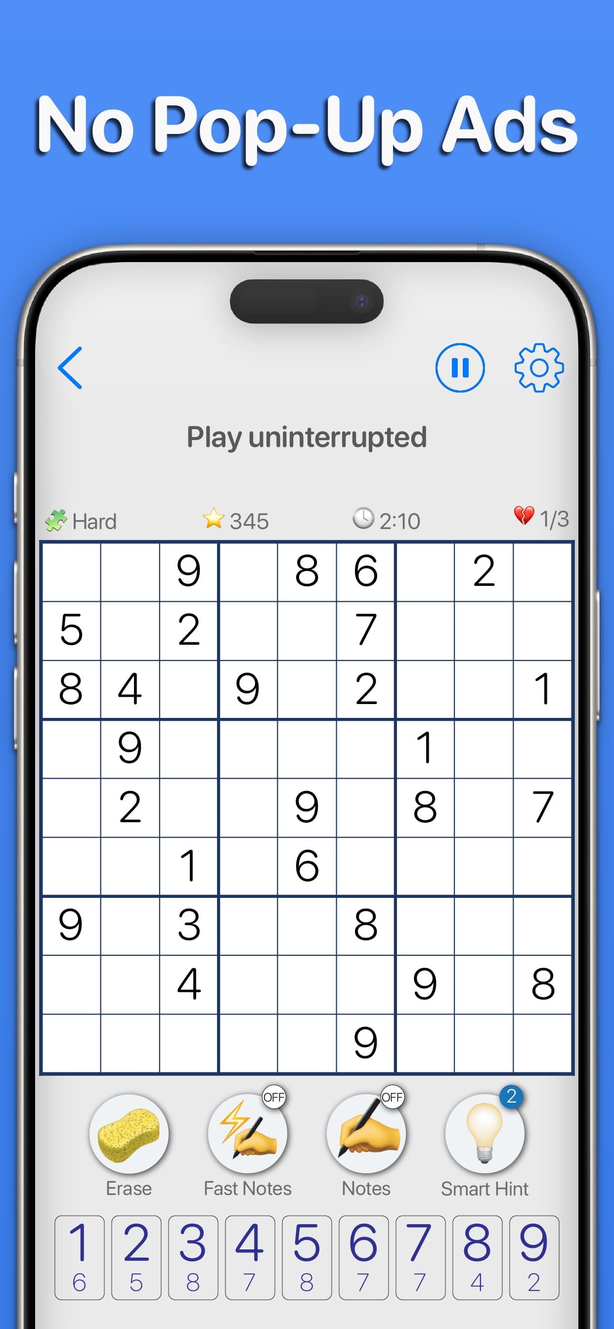 Sudoku No Pop-up Ads screenshot 2 - screenshot