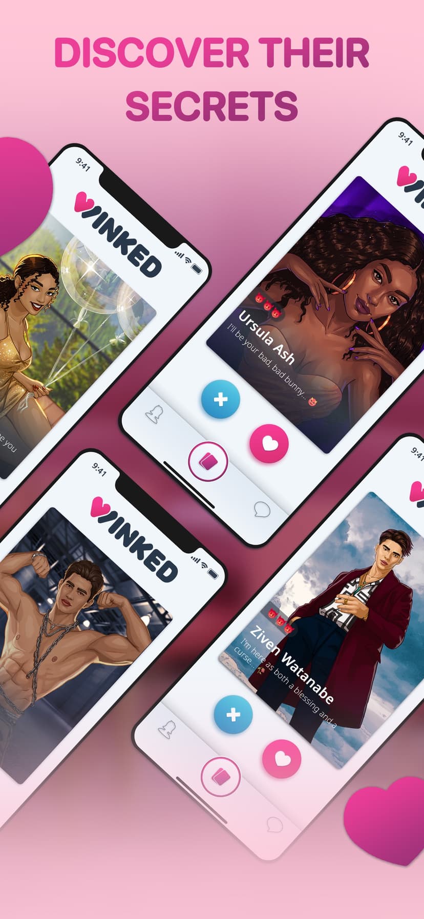 Winked: Choose, Flirt, Love screenshot 5 - screenshot