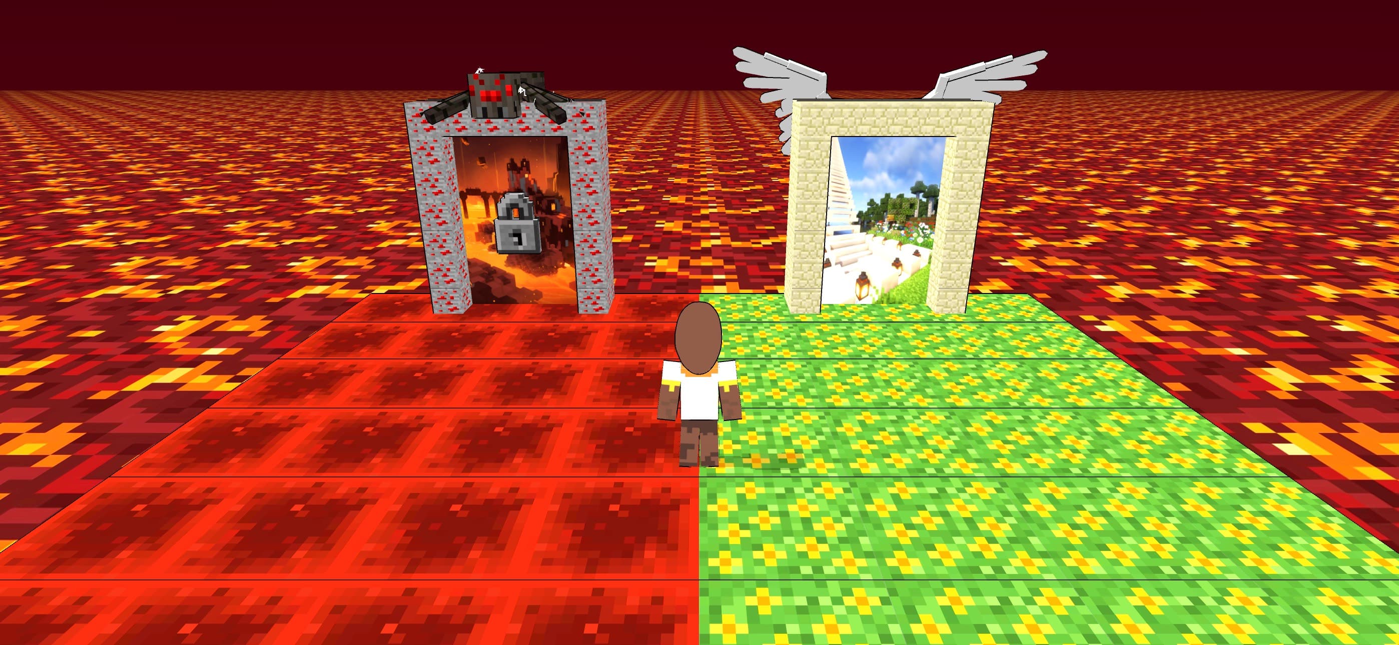 Tenge Jump Up: Heaven or Hell screenshot 1 - screenshot