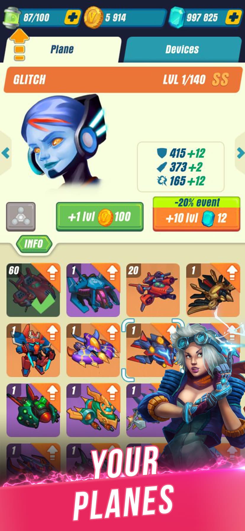 HAWK: Airplane Space games screenshot 4 - screenshot