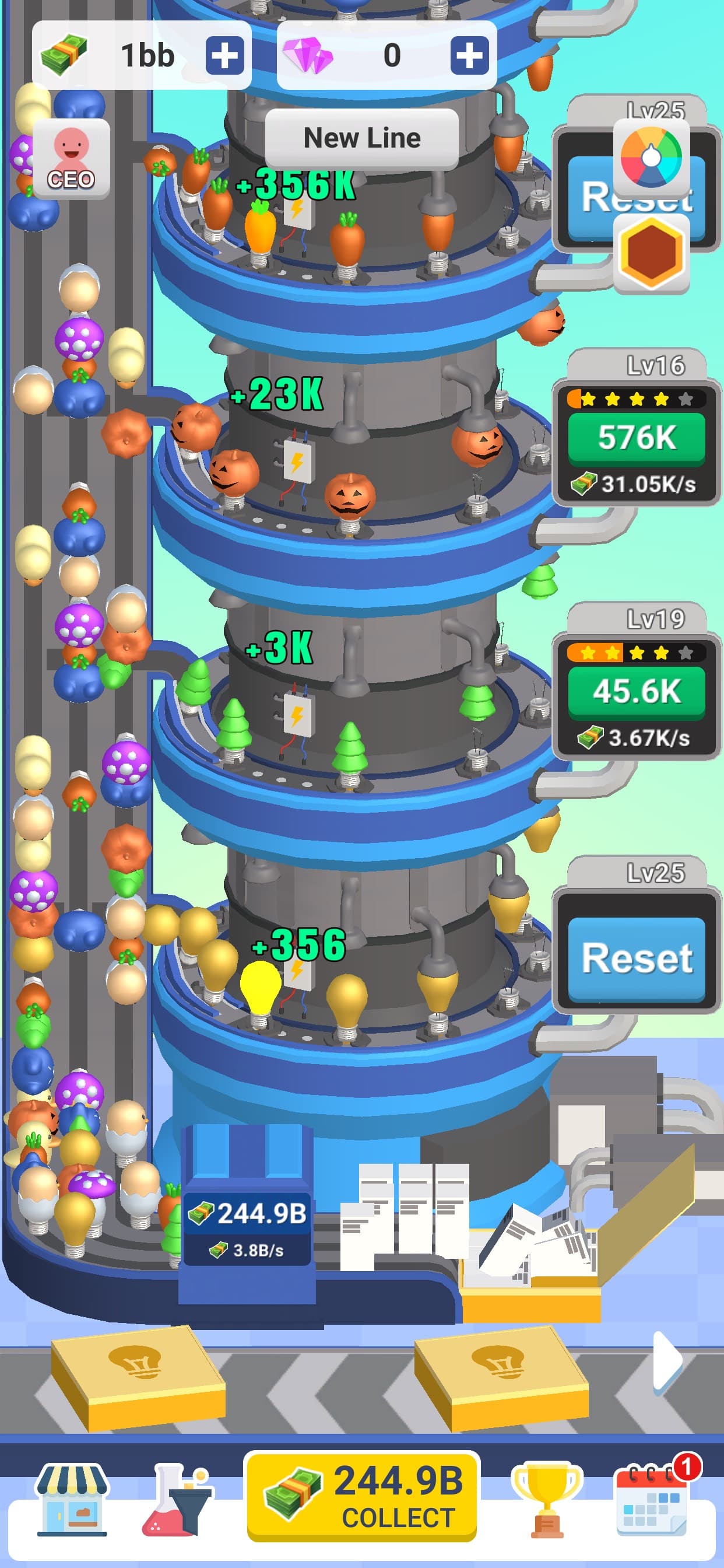 Idle Light Bulb screenshot 2 - screenshot