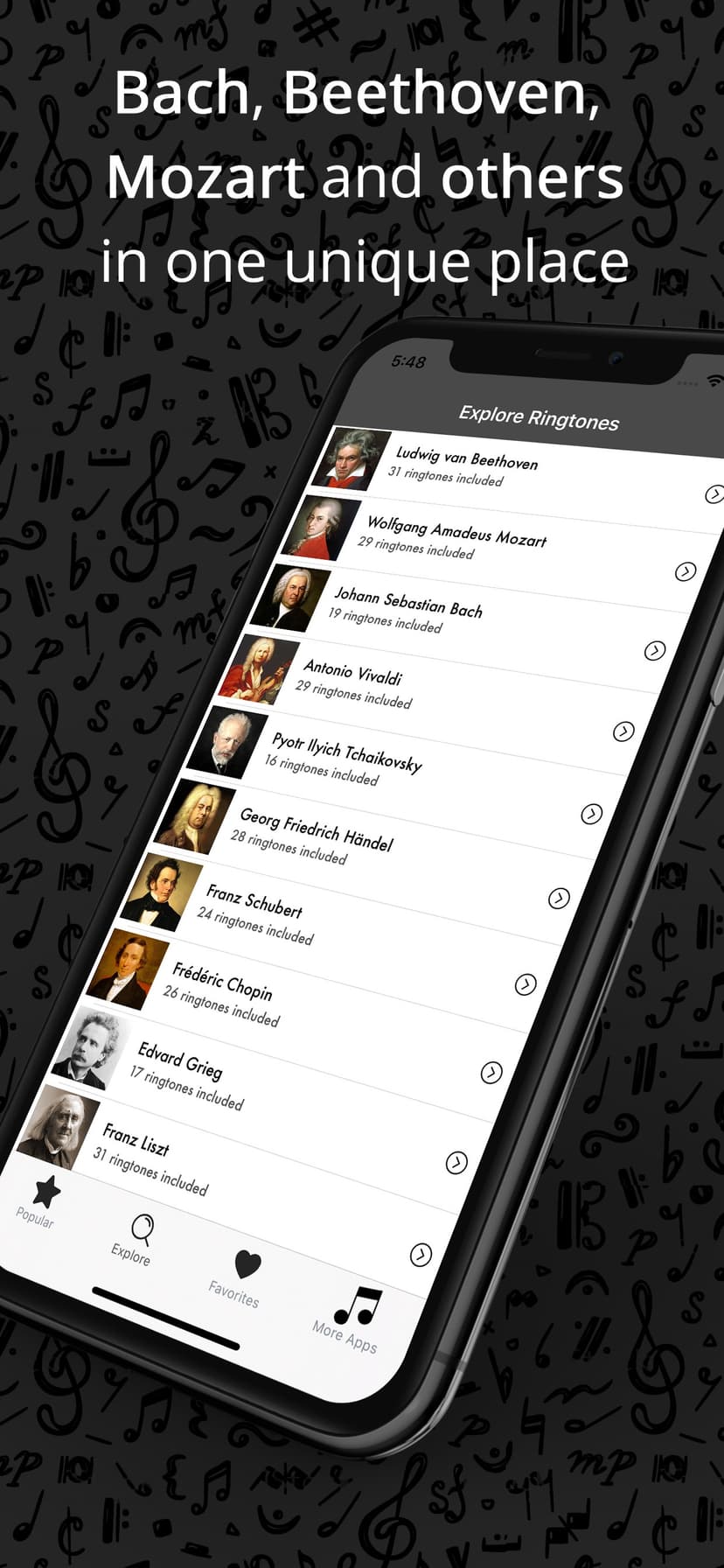 Classical Music Song Ringtones screenshot 5 - screenshot