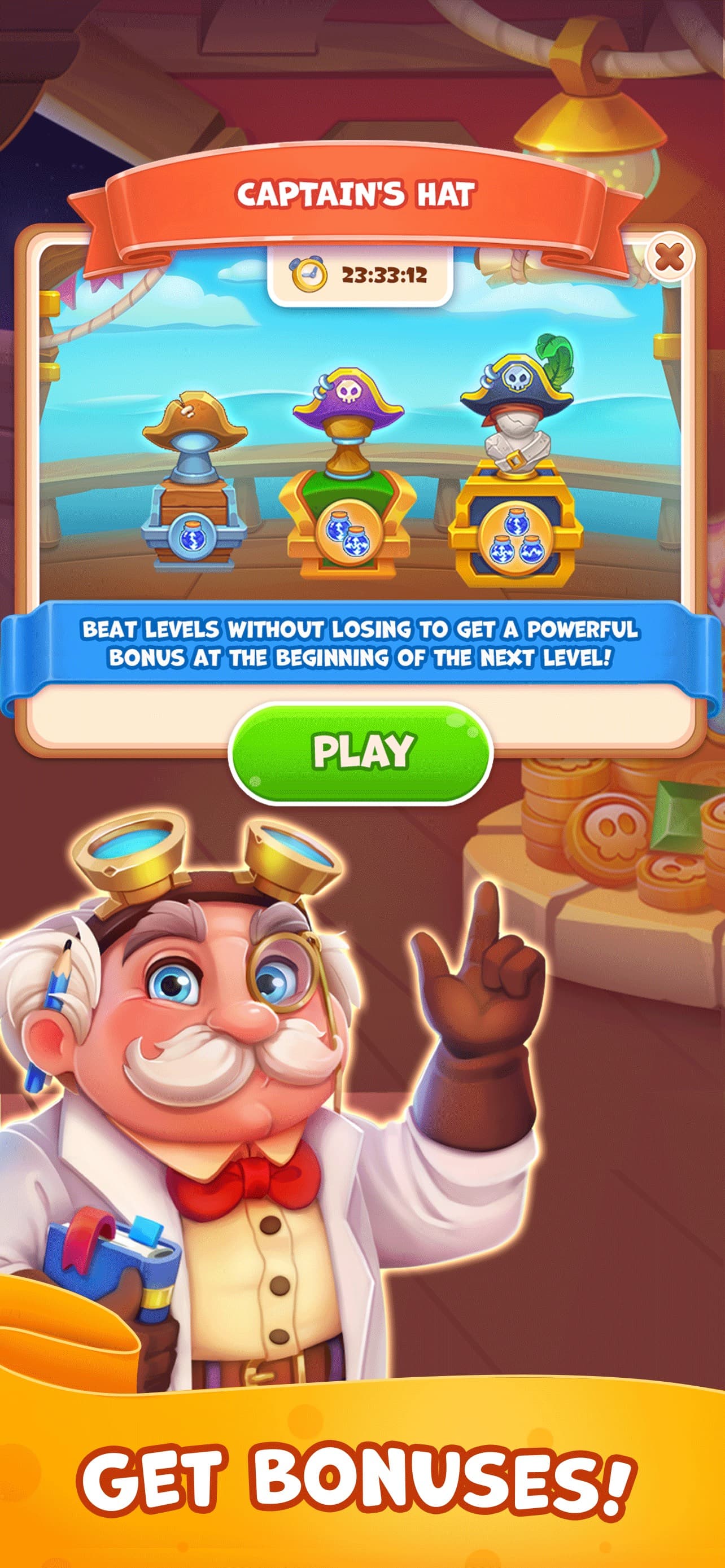 Pirate Treasures - Gems Puzzle screenshot 6 - screenshot