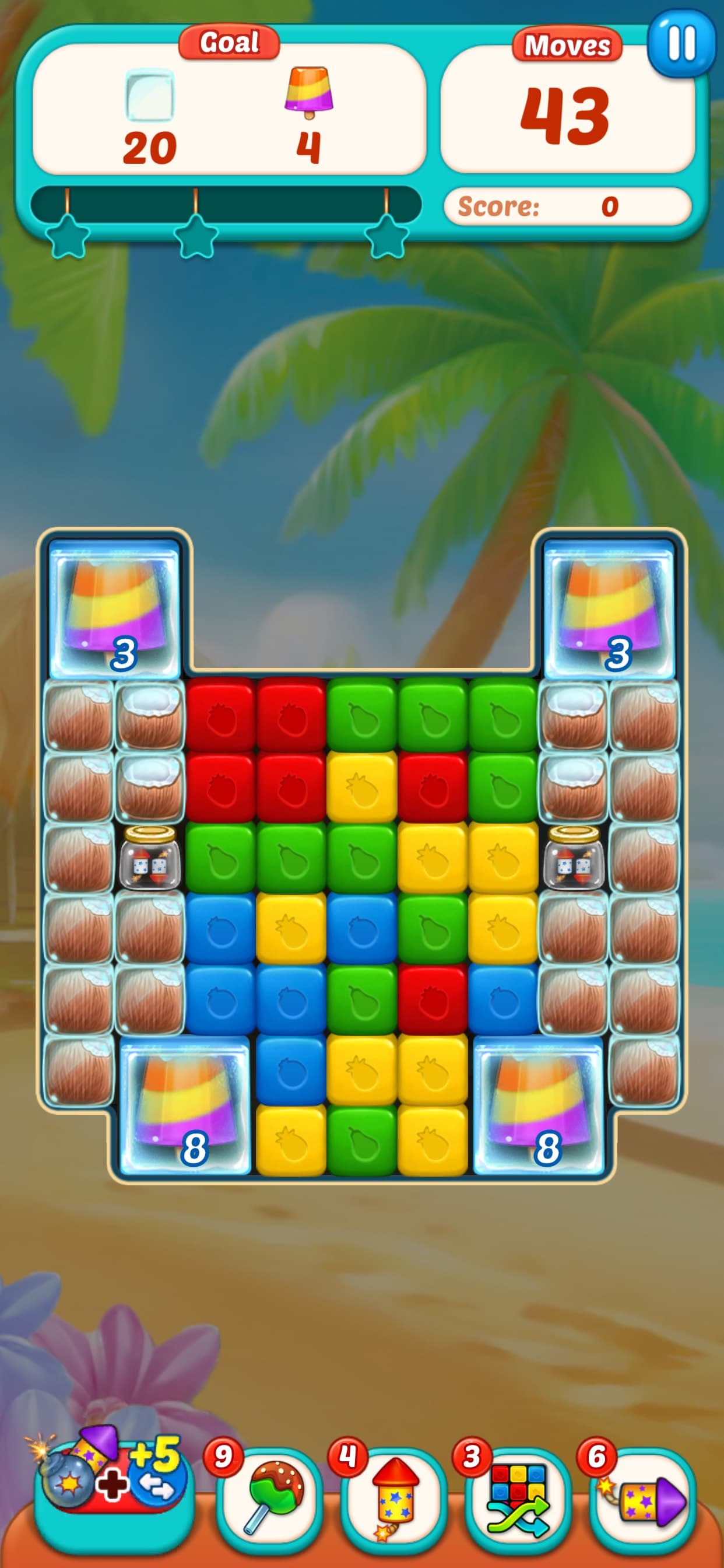 Fruit Cube Blast: Match 3 Game screenshot 6 - screenshot