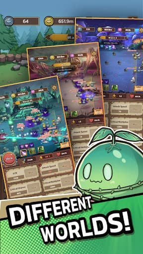 Slime Castle — Idle TD Game screenshot 2 - screenshot