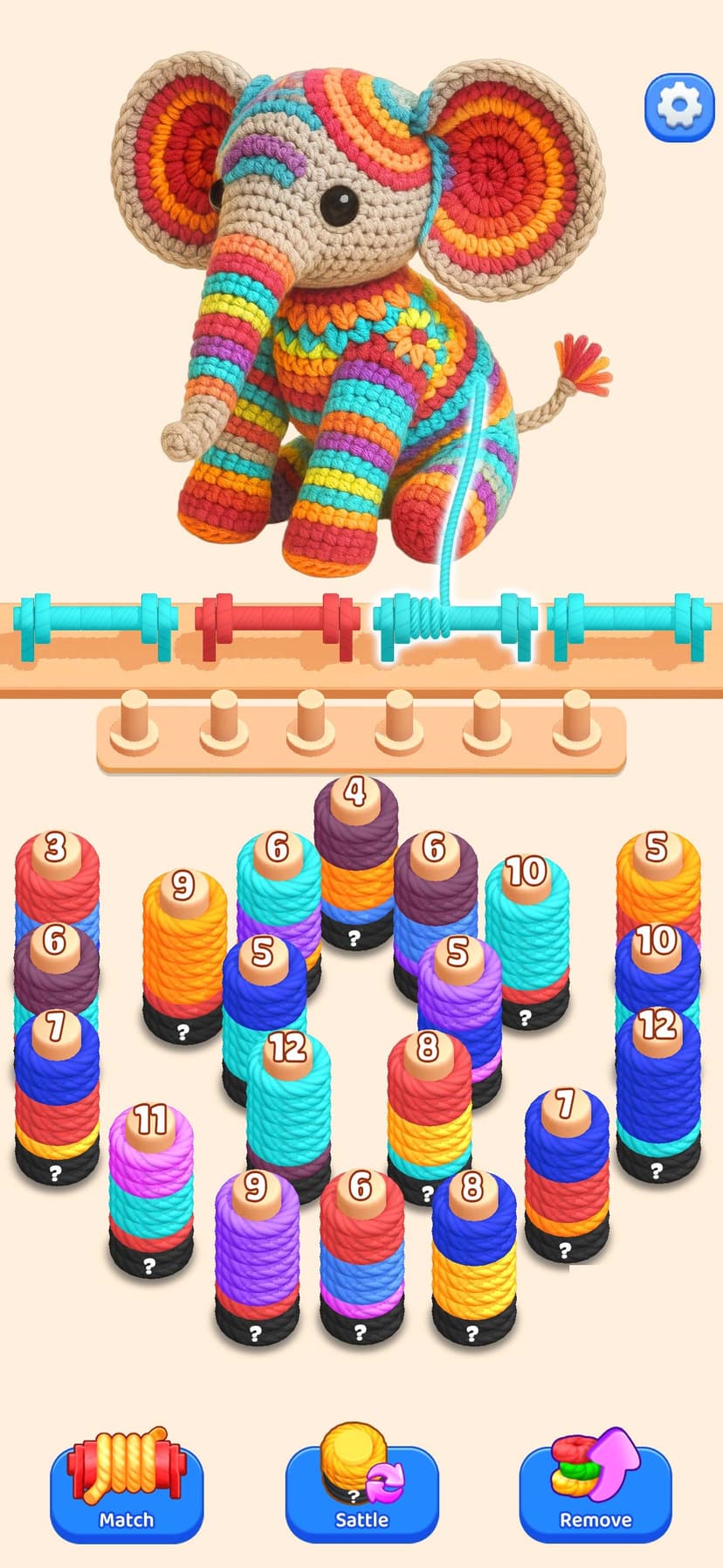 Wool Art - Yarn Puzzle Game 3D screenshot 5 - screenshot
