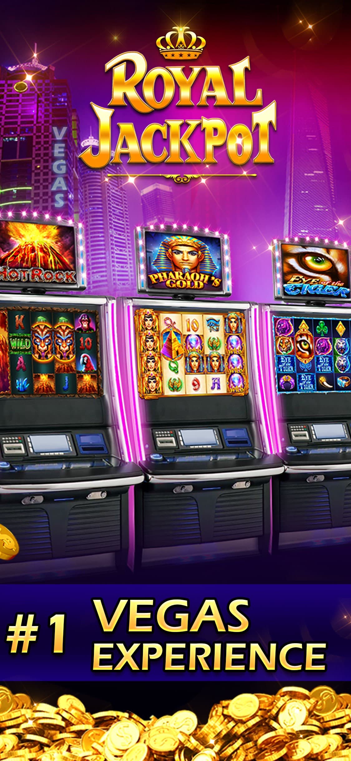 Royal Jackpot Slots & Casino screenshot 1 - screenshot
