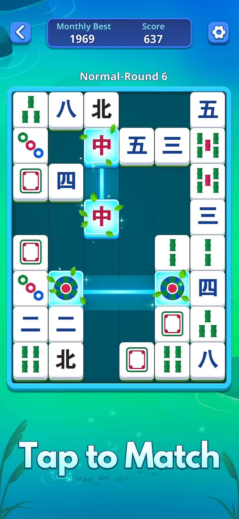 Mahjong Slide: Zen screenshot 1 - screenshot