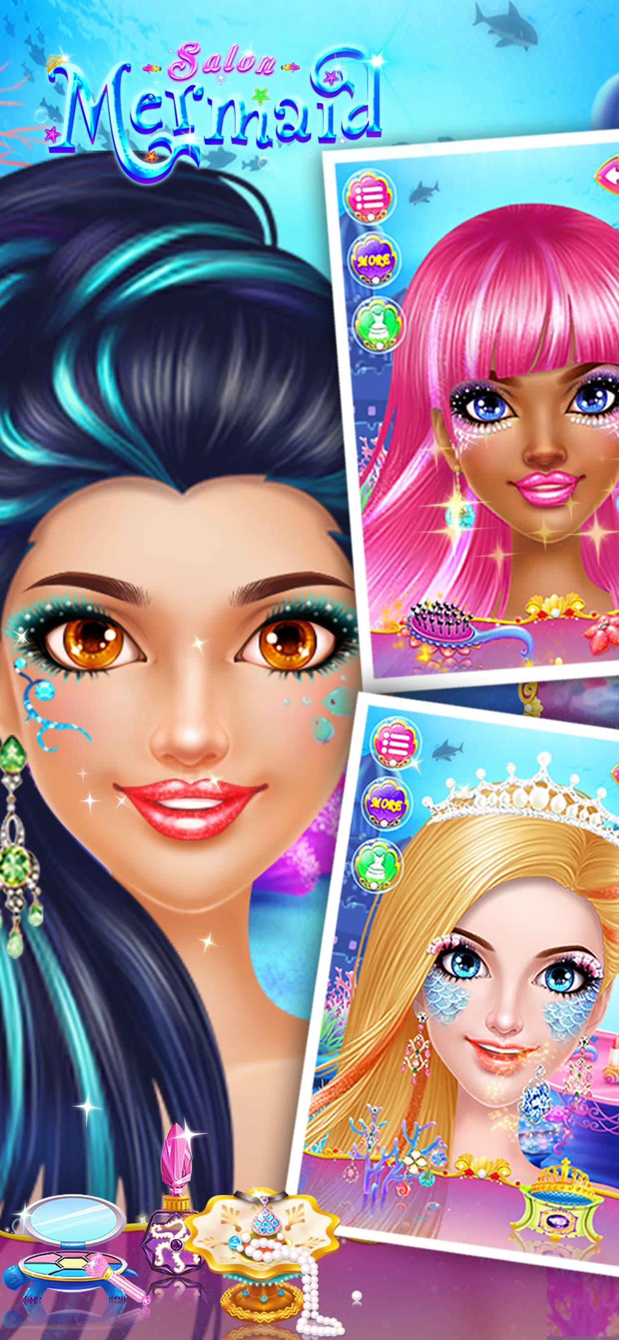 Mermaid Makeup Dressup screenshot 3 - screenshot