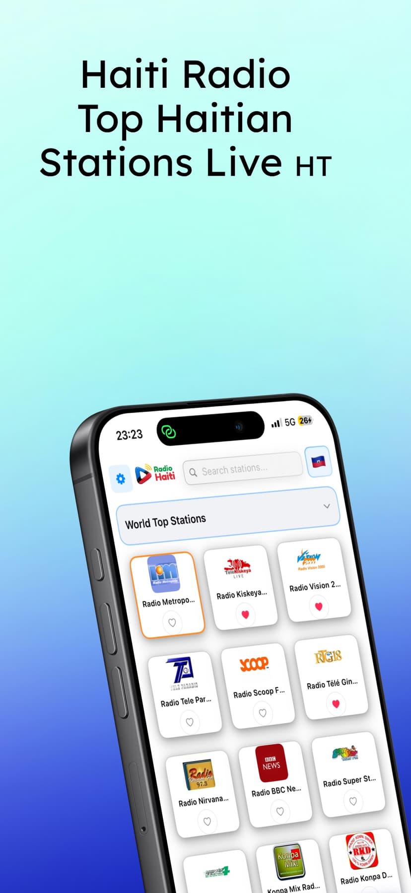 Haiti Radios – Live Stations screenshot 1 - screenshot