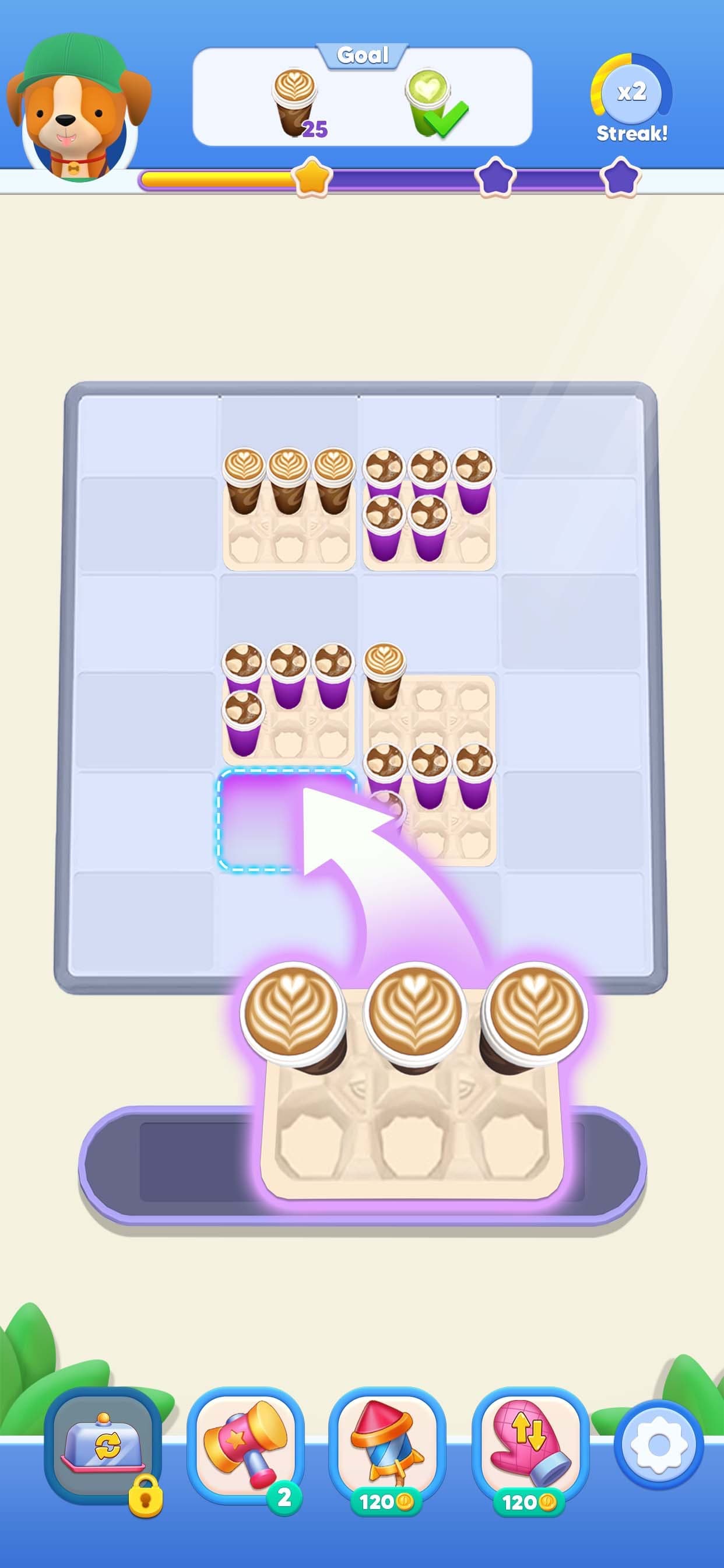Coffee Please! - Sort Puzzle screenshot 1 - screenshot
