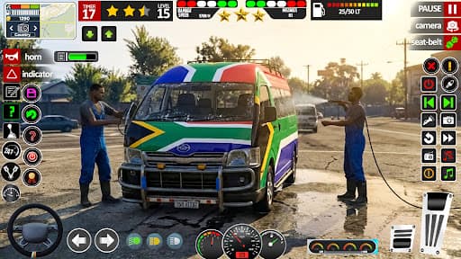 Mini Bus Driving Van Simulator screenshot 4 - screenshot