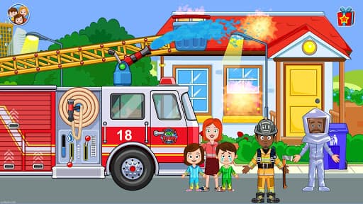 Firefighter: Fire Truck games screenshot 18 - screenshot