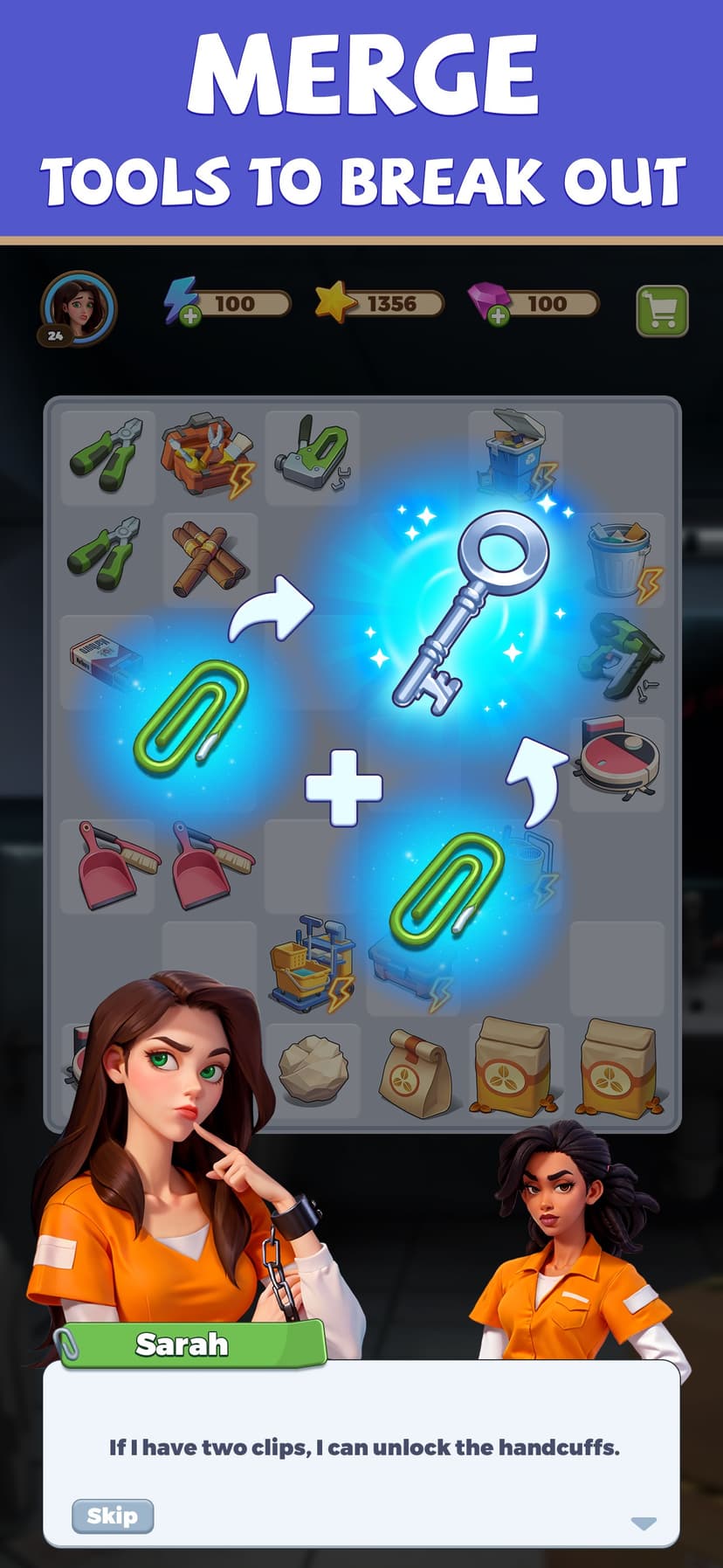 Merge Prison : hidden puzzle screenshot 5 - screenshot