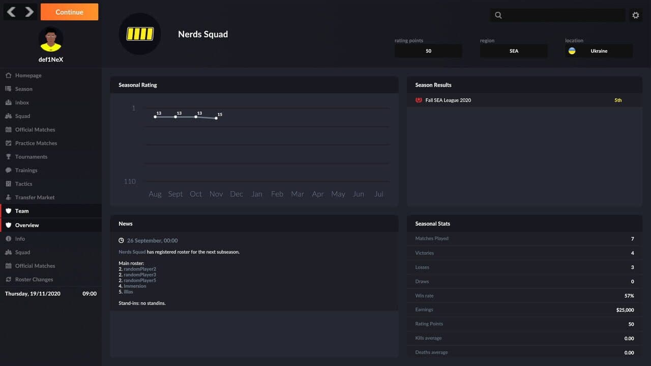 Null - screenshot