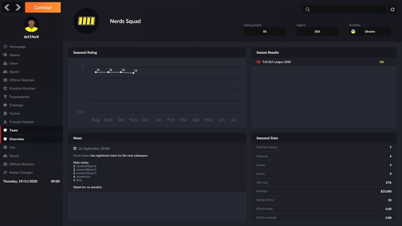 Null - screenshot