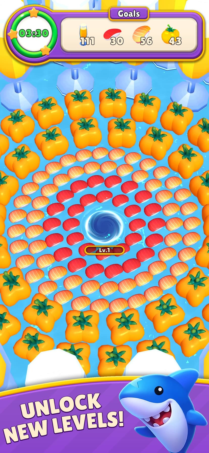Shark Frenzy Force screenshot 1 - screenshot