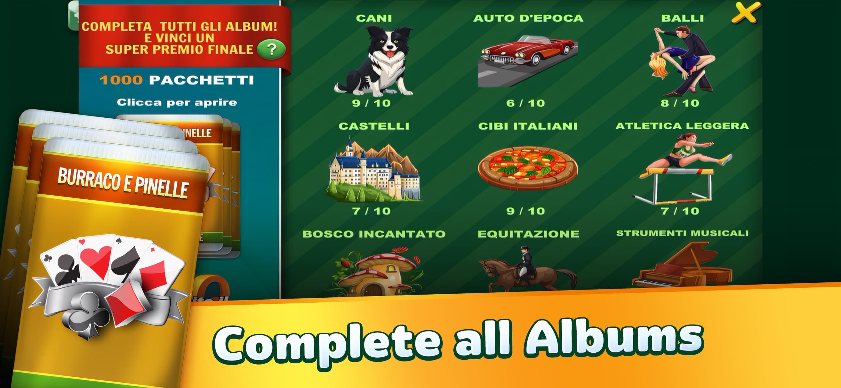 Burraco e Pinelle Online screenshot 3 - screenshot