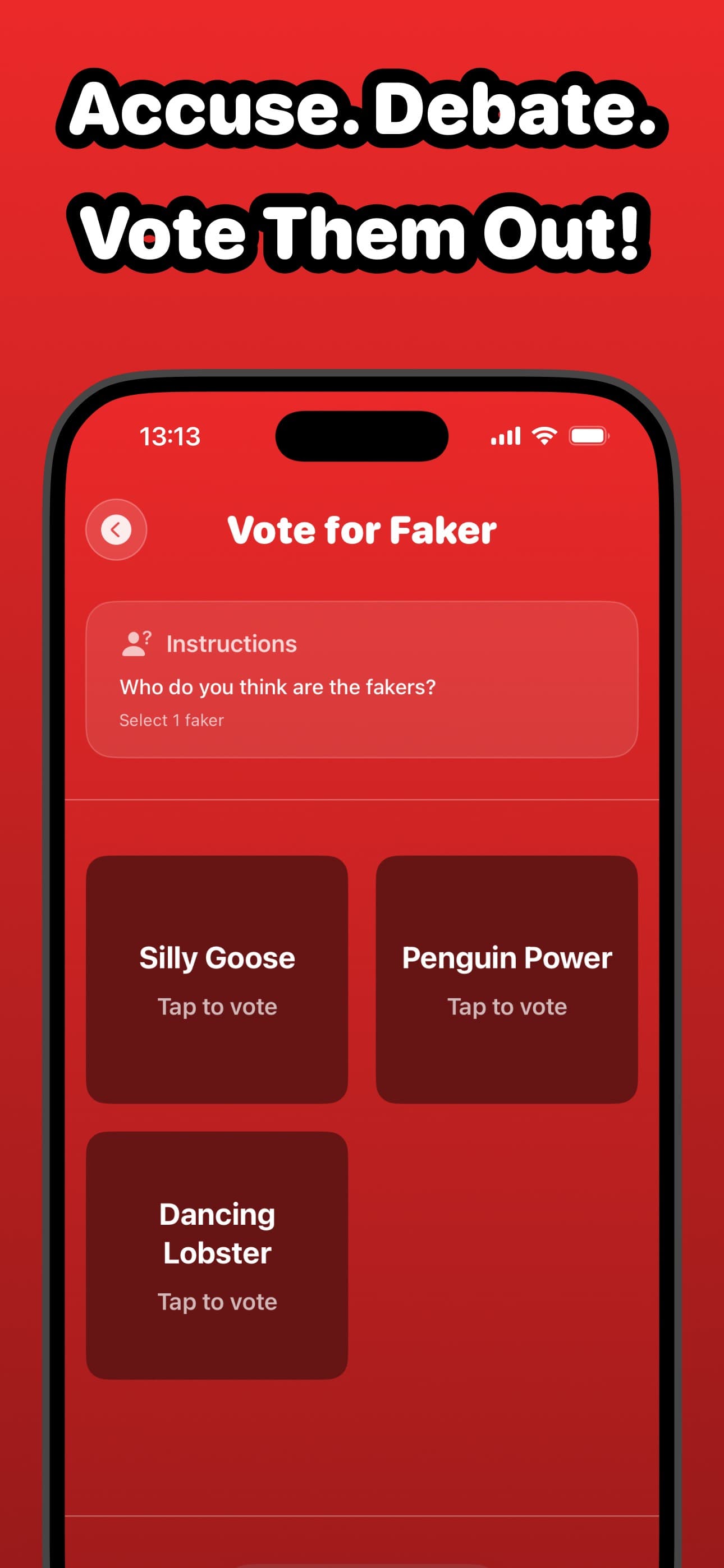 Faker: Who is Lying? Game screenshot 7 - screenshot