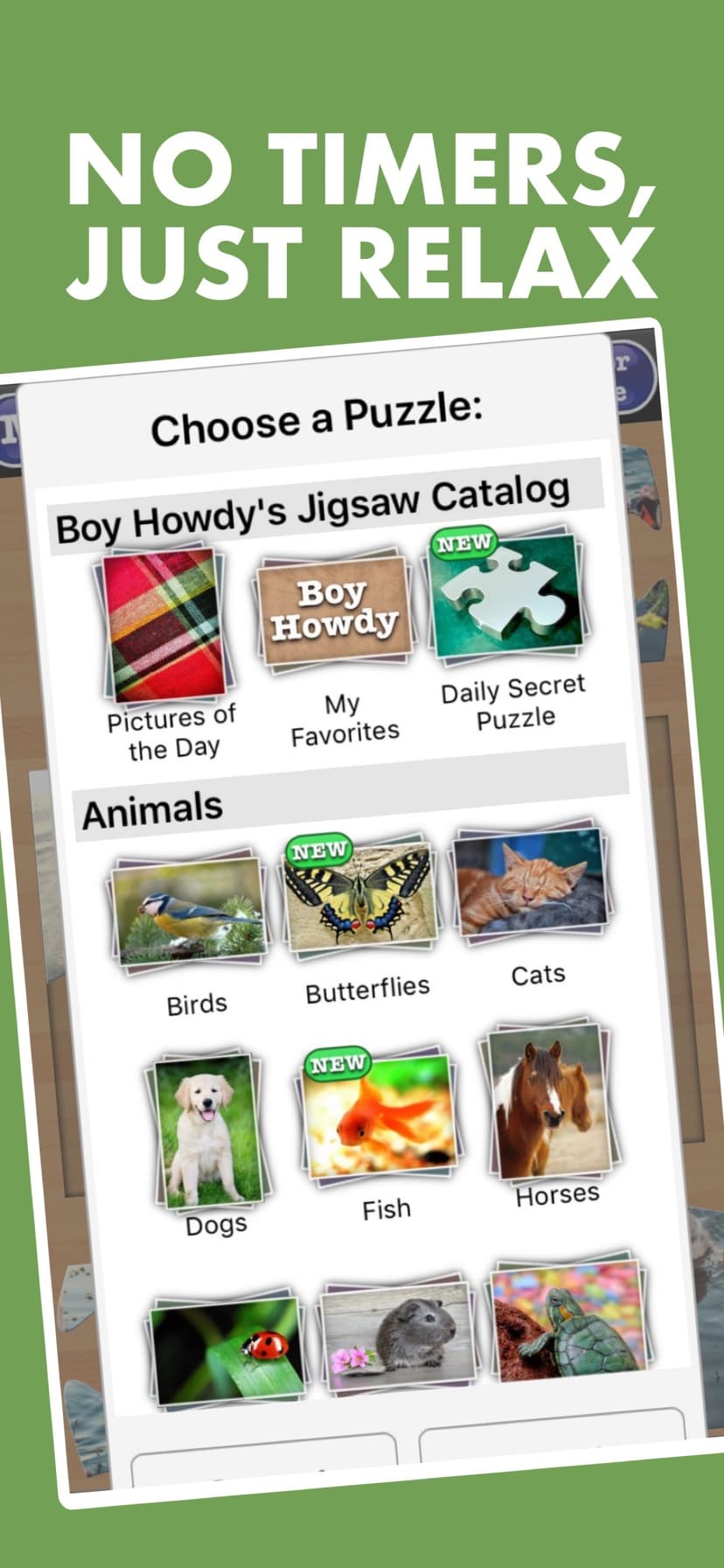 Mess Free Jigsaw Puzzles screenshot 1 - screenshot