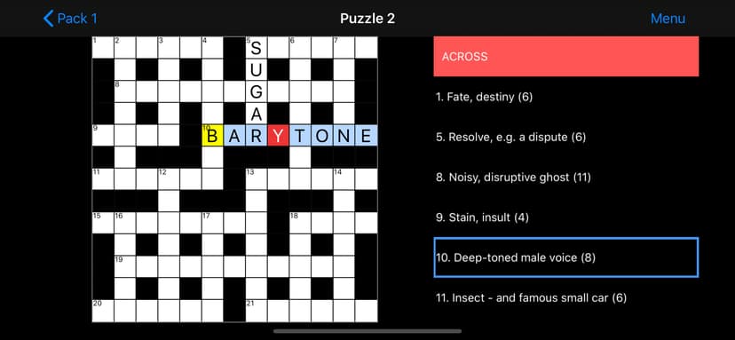 Crossword screenshot 9 - screenshot