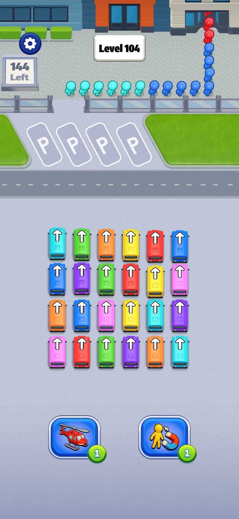 Bus Queue: Traffic Puzzle screenshot 4 - screenshot