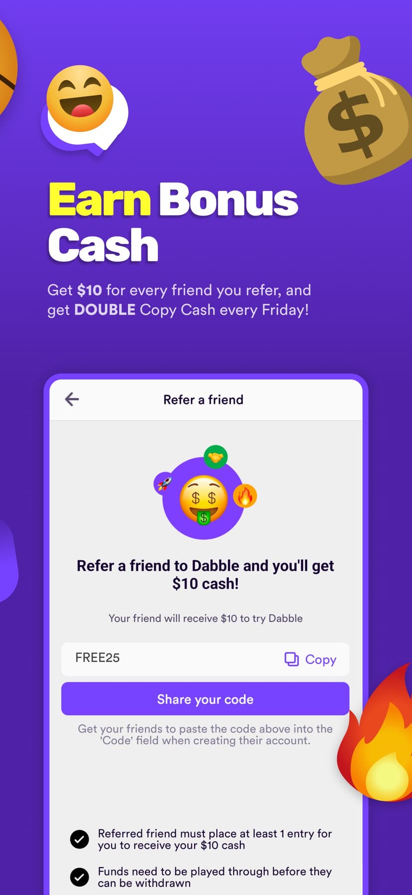 Dabble - Real Money Pick 'Em screenshot 5 - screenshot