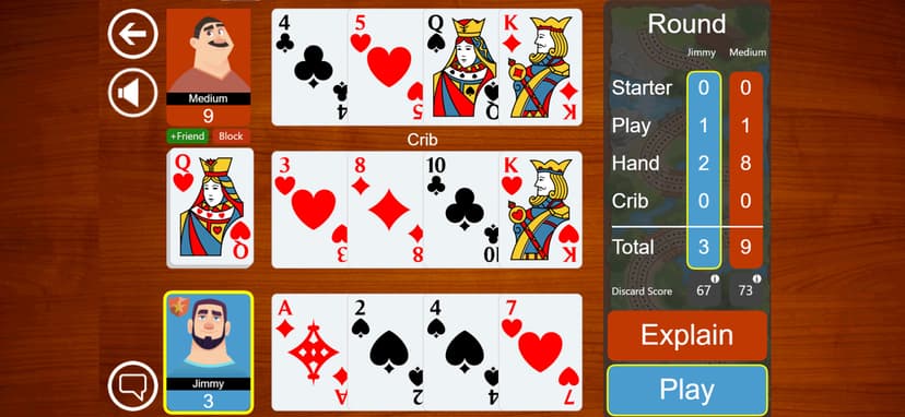 Cribbage JD screenshot 9 - screenshot