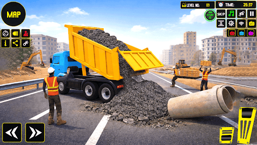 Road Construction Truck Game screenshot 3 - screenshot