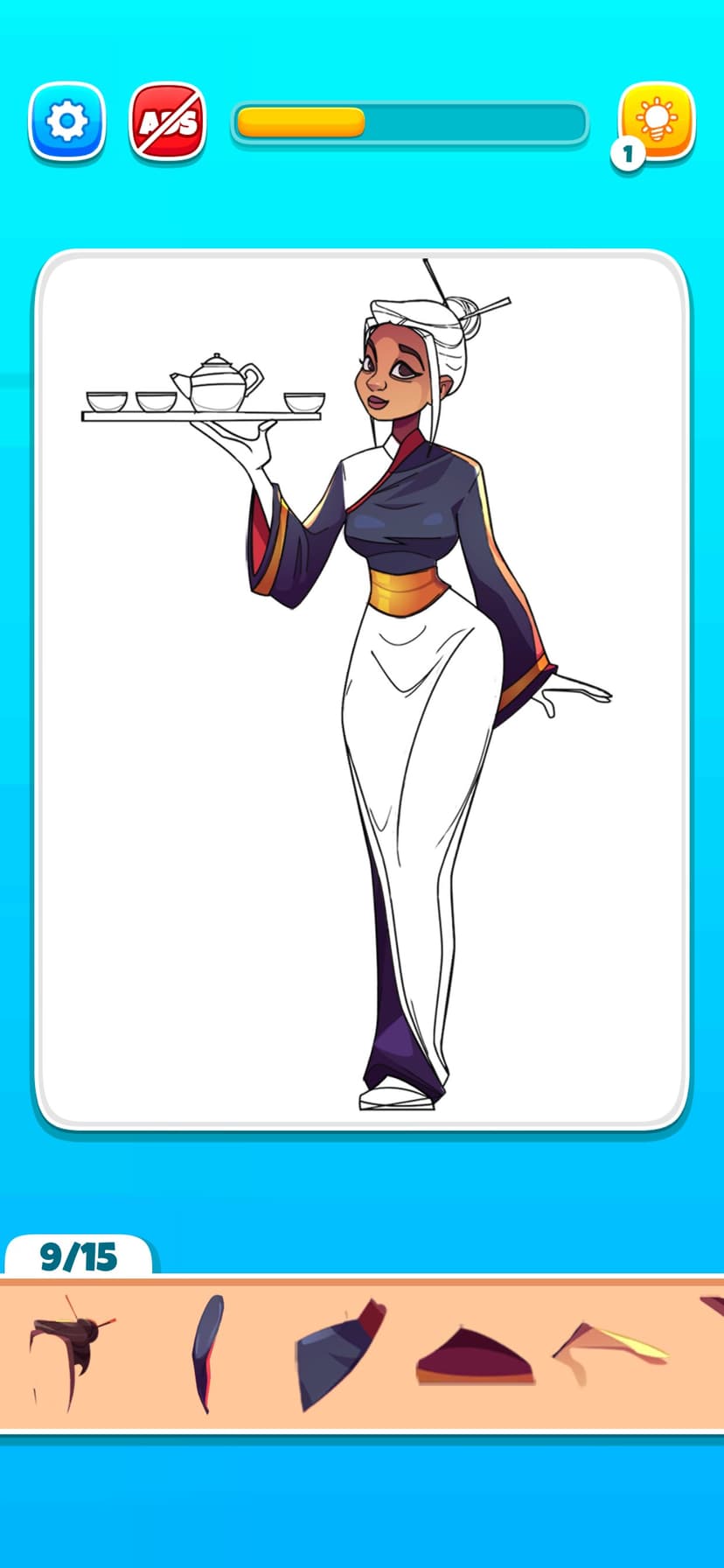Coloring Puzzle Jigsaw screenshot 1 - screenshot