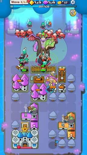Fortress Merge: Puzzle Defense screenshot 5 - screenshot