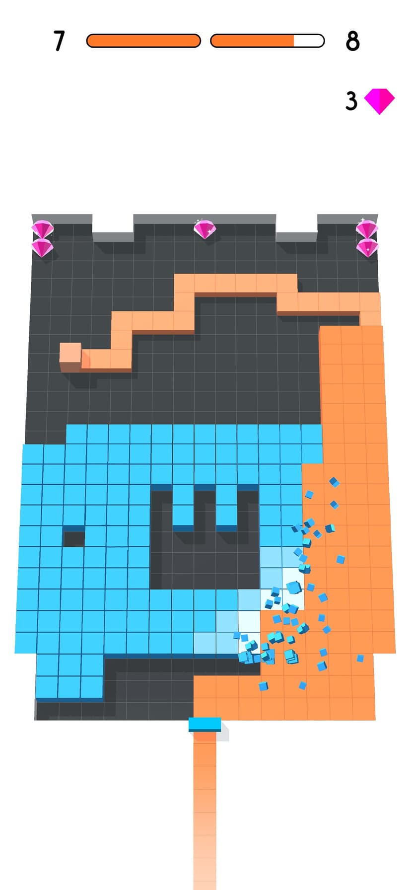 Color Fill 3D: Maze Game screenshot 2 - screenshot