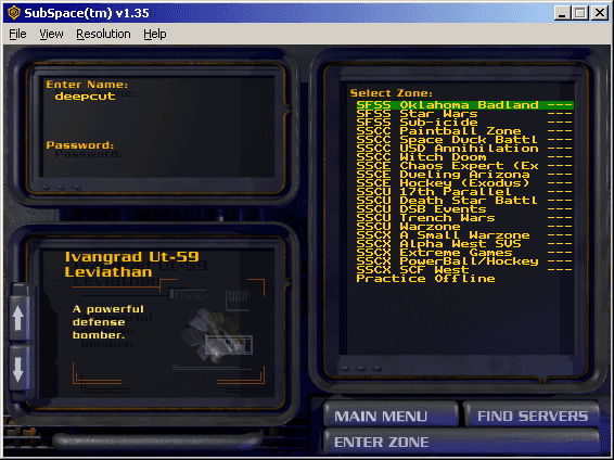 Null - screenshot