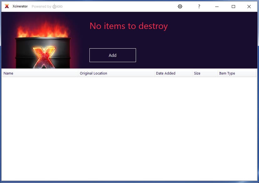 Null - screenshot