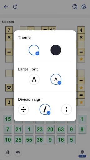 Crossmath® - Math Puzzle Games screenshot 6 - screenshot