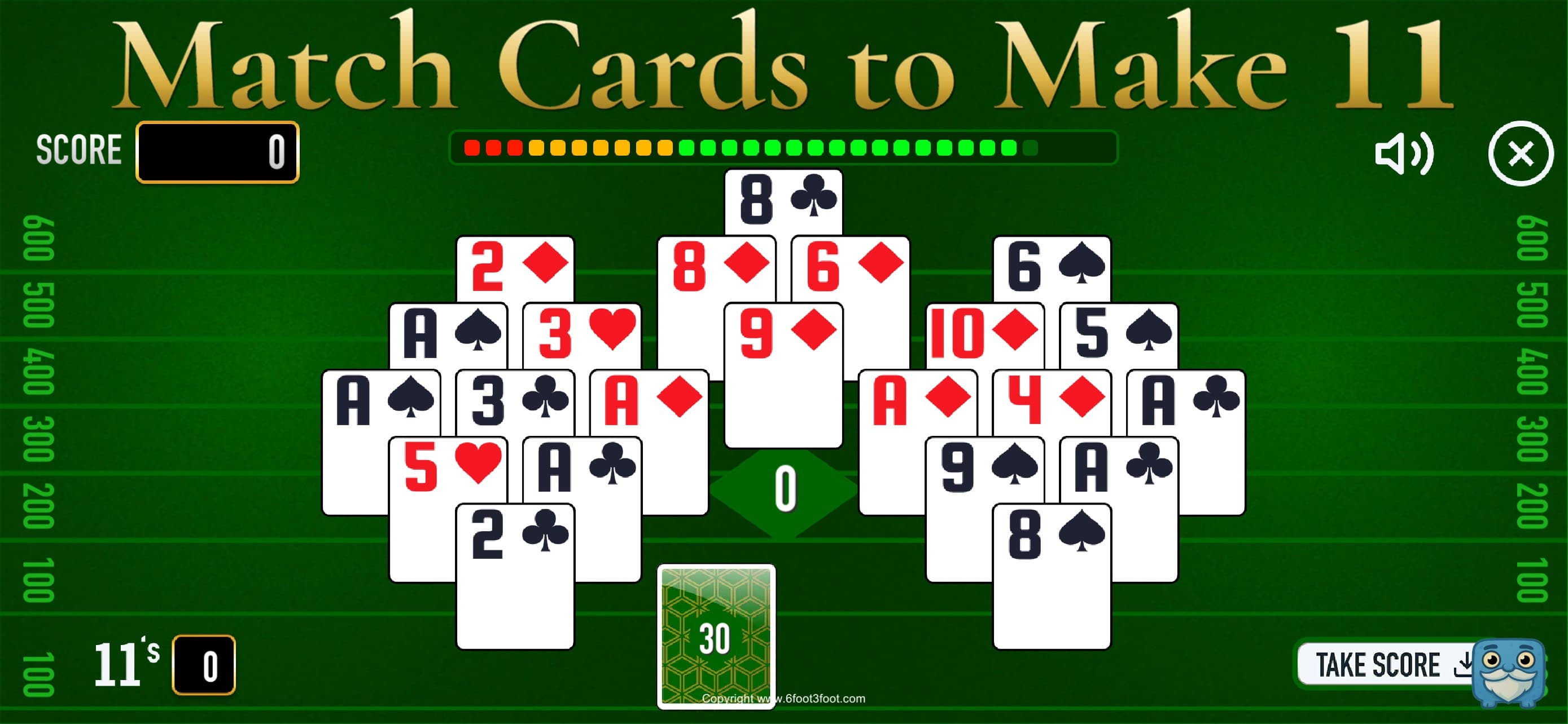 11’s Up – Card Puzzle screenshot 1 - screenshot