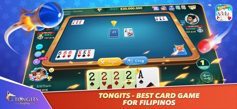 Tongits ZingPlay - Card Game screenshot 1 - screenshot