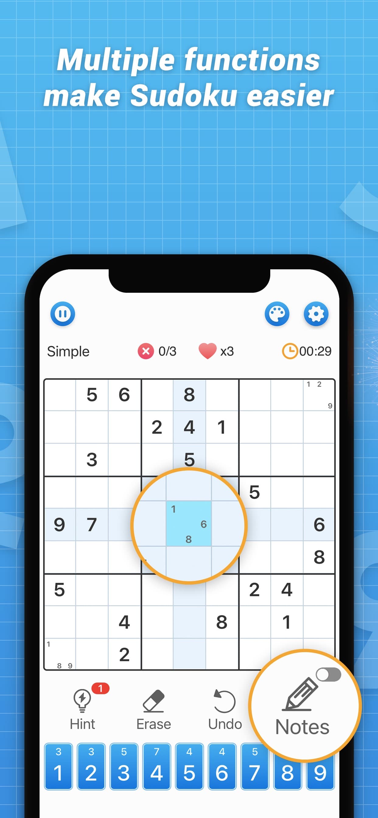 Sudoku - Exercise your brain screenshot 4 - screenshot