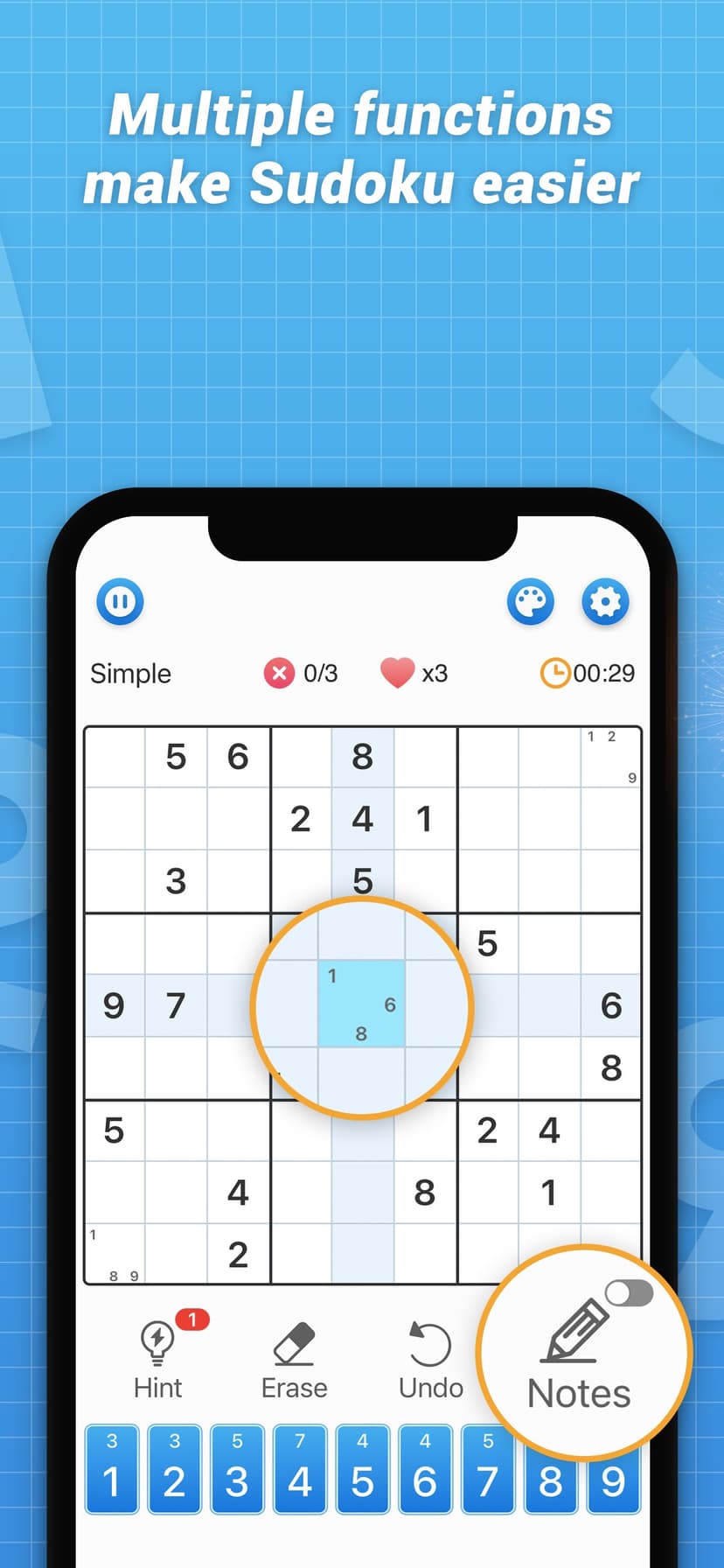 Sudoku - Exercise your brain screenshot 4 - screenshot